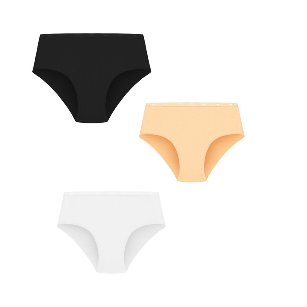 AVENUE BODY Cotton Blend 3 Pack Comfort Modern Brief 4X (30/32) 4LM01.3